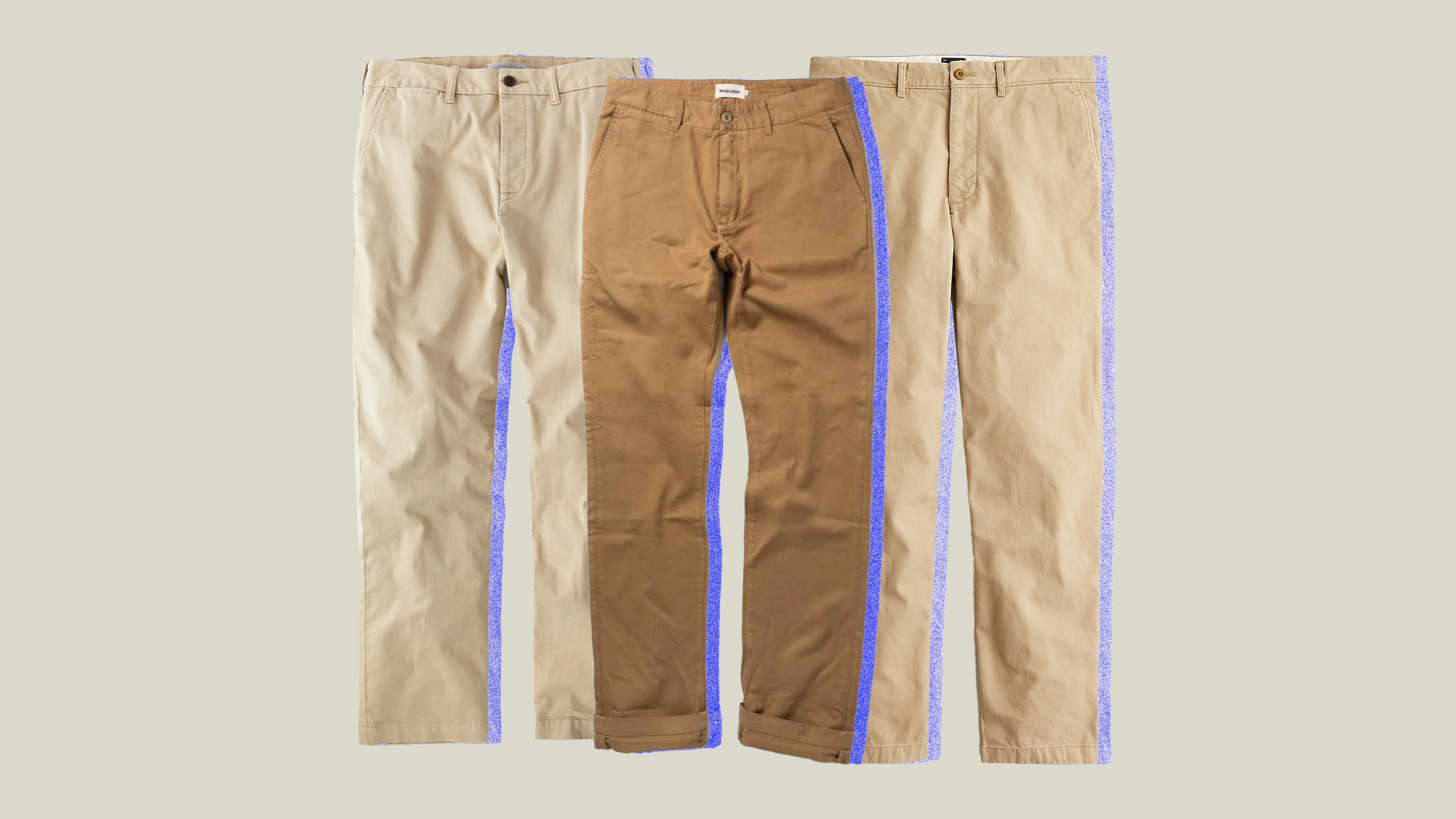 50s vintage military U.S.Army khaki chino pants trousers 100% cotton
