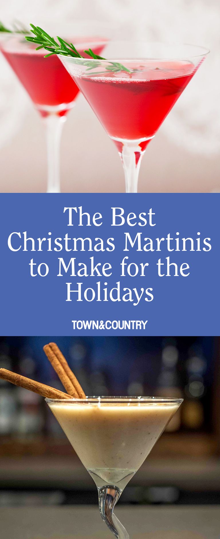 9 Best Christmas Martinis - Holiday Martini Recipes for Christmas Parties