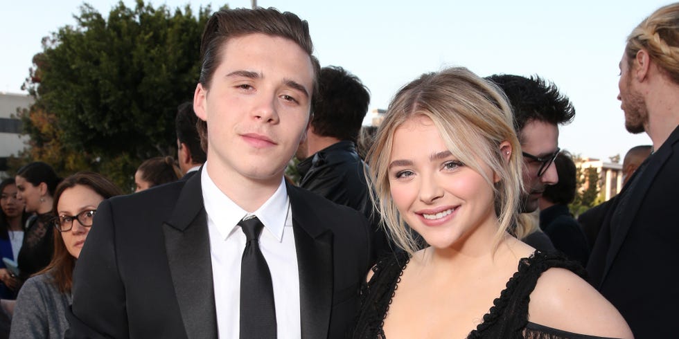 Brooklyn Beckham Confirms Chloë Moretz Relationship With Matching Shoe Instagram Chloe Grace