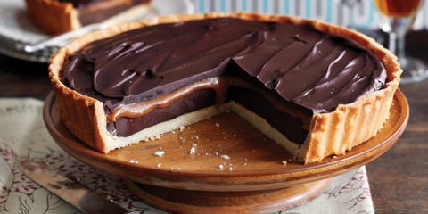 Chocoladetaart met zoute caramel Chocoladetaart zoute caramel