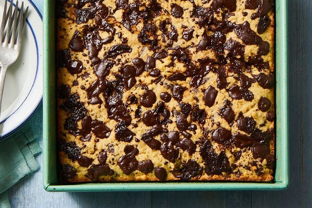 Chocolate Chip Blondies chocolate chip blondies