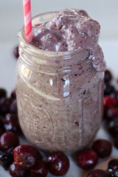 Chocolate-Covered Cherry Weight Loss Smoothie