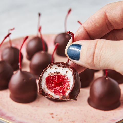 Chocolate Covered Cherries - Delish.com