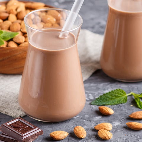 chocolate almond milk