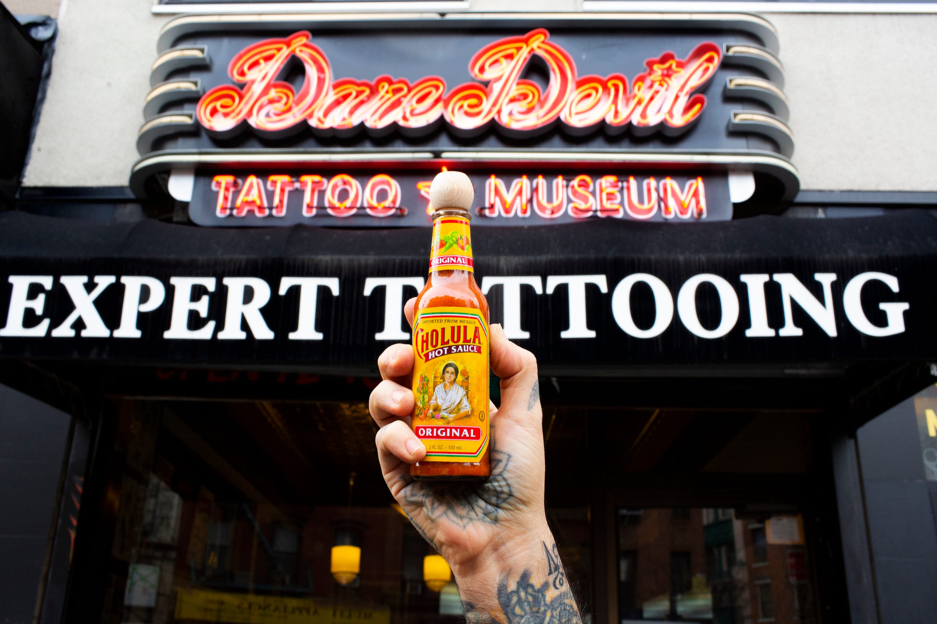 Cholula Is Giving Away Free Tattoos And A Lifetime Supply Of Hot Sauce To Superfans