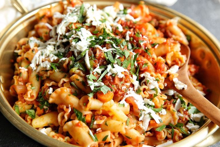 Best Chorizo Bolognese Pasta Recipe Delish Com