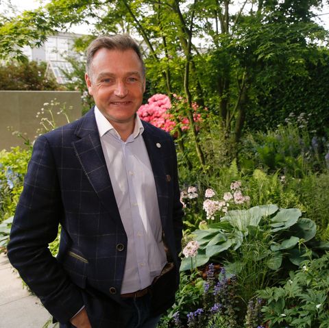 chris beardshaw, garden designer, wins the award for best show garden for his  "morgan stanley garden for the nspcc" during members day at the rhs chelsea flower show 2018 in london tuesday, may 22, 2018rhs  luke macgregor