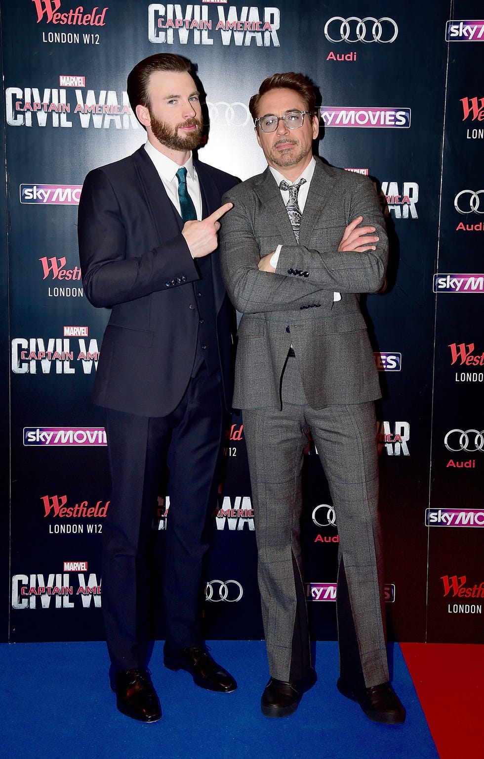 Chris Evans Says Robert Downey Jr. Sold Him on Captain America Role