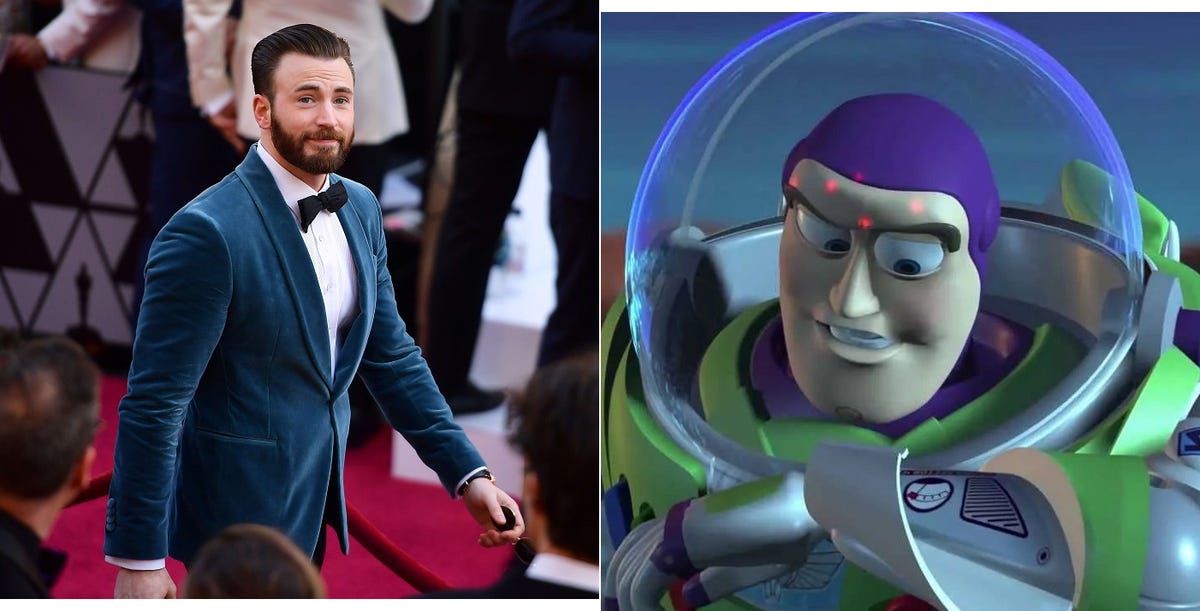 Chris Evans será Buzz Lightyear en la nueva película de Pixar