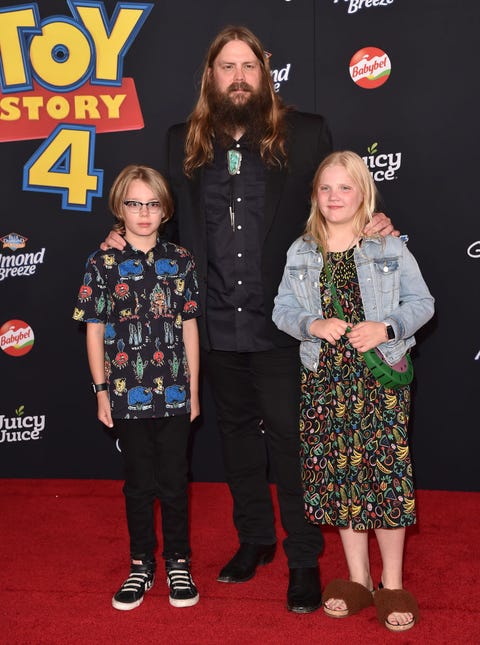 Chris Stapleton and Kids Make Rare Red Carpet Appearance at Toy Story 4 ...