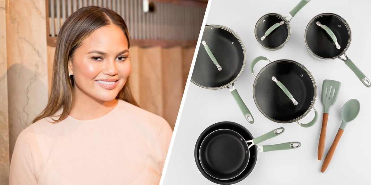 target chrissy teigen cookware set