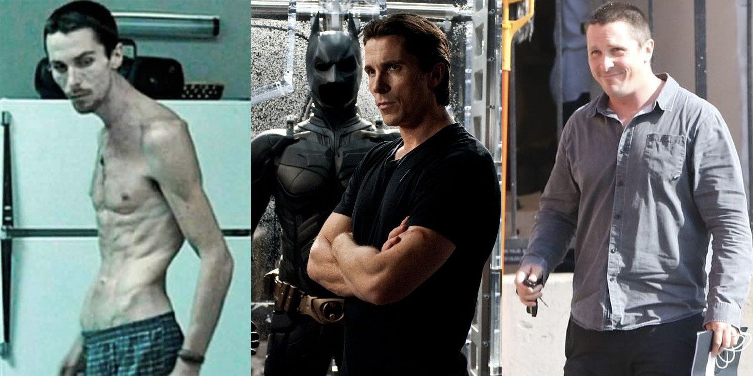 Christian bale bulge