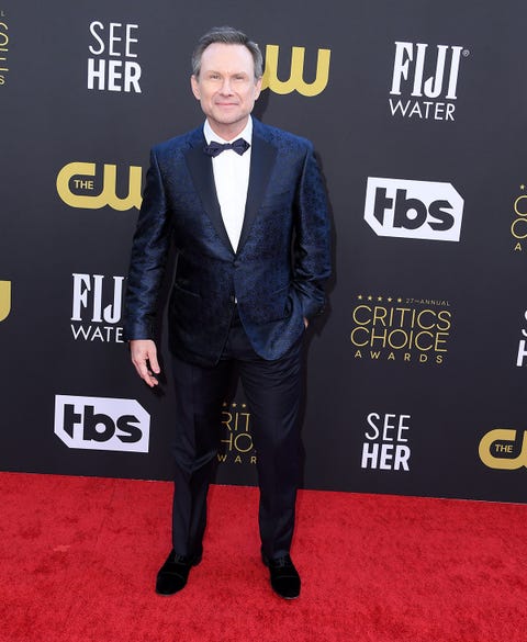 christian slater en los critics choice awards 2022