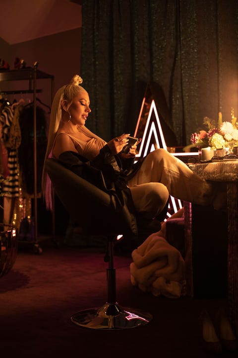 christina aguilera in her nintendo campaign