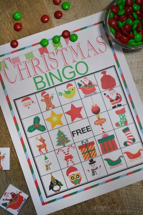 Noella designs christmas bingo patterns