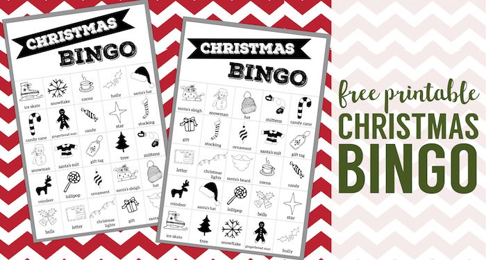 Christmas Bingo Free Printable Pdf