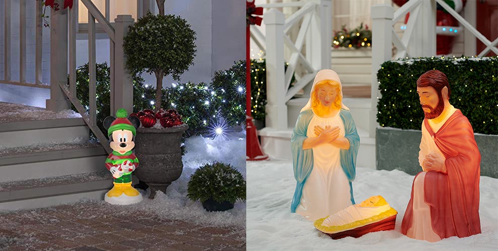 19 Best Christmas Blow Molds - Santa and Snowman Blow Molds