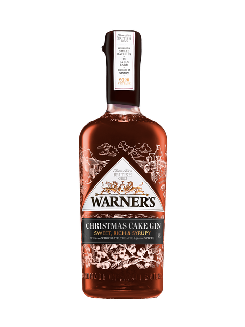 Warner's sell-out Christmas Cake Gin is back with dark chocolate