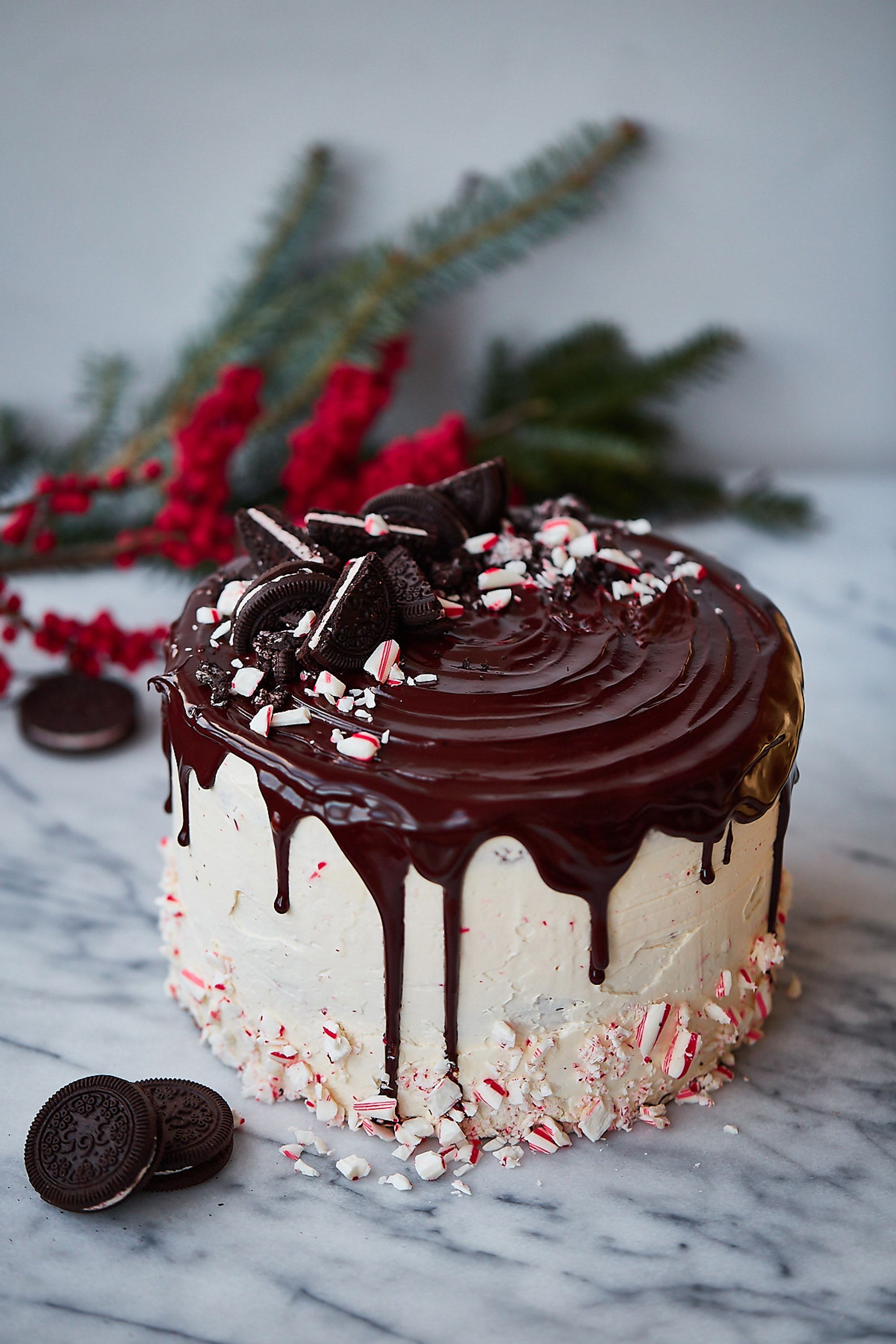 christmas cakes candy cane