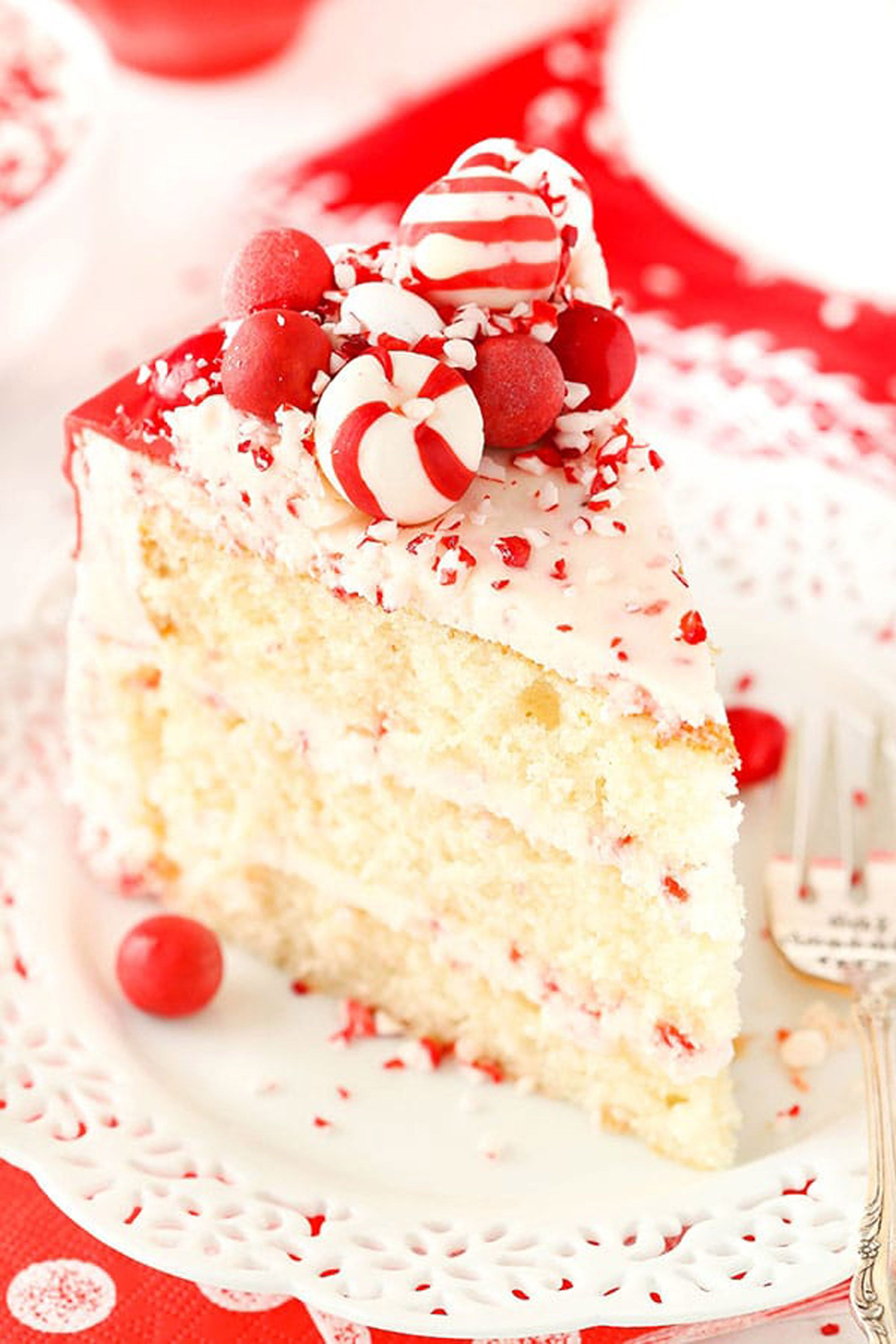 christmas cakes peppermint