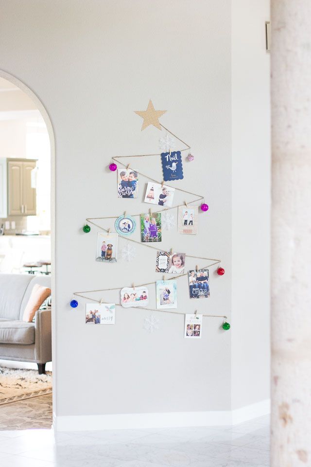 wall card holder christmas