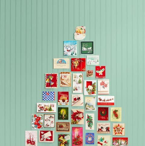 christmas crafts holiday card tree
