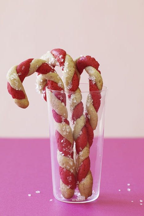 christmas cookies cinnamon candy cane cookies