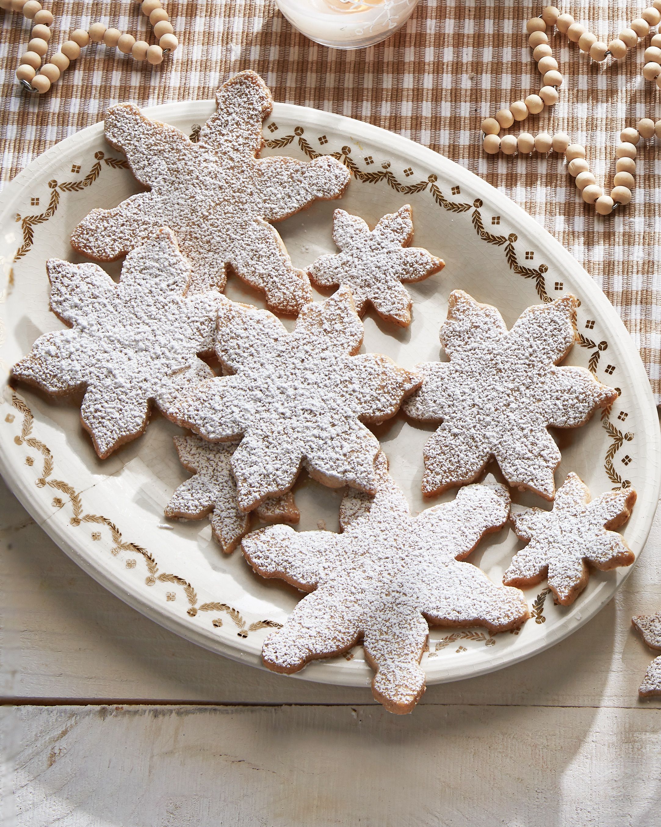 pre shaped christmas cookies