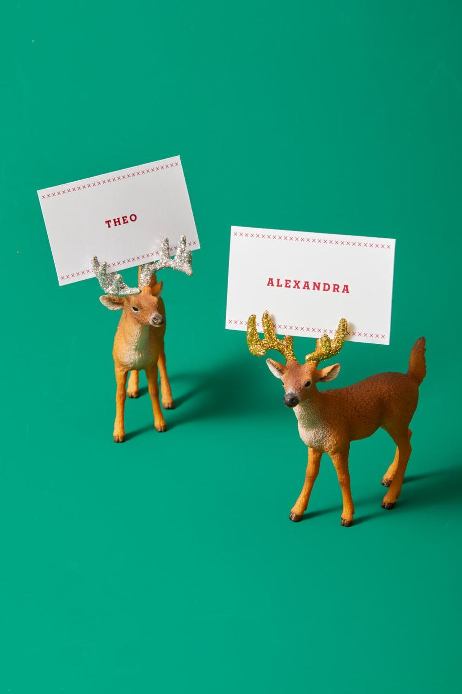 Holiday Cheer Welcome Here Christmas Reindeer Door Hanger or Sign