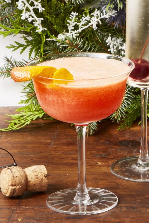 christmas dinner ideas   blood orange spritz