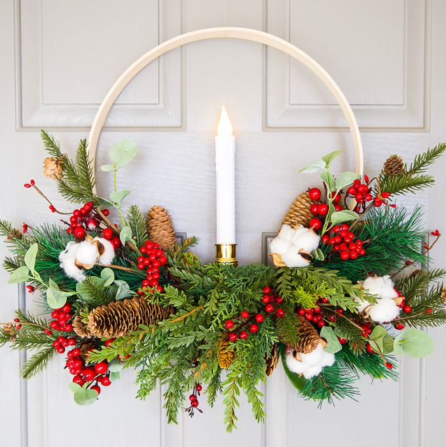 50 DIY Christmas Door Decorations - Best Holiday Front Door Ideas