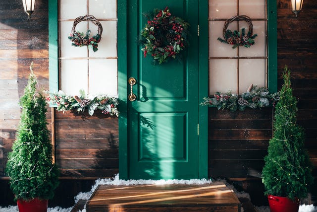 christmas door decorations