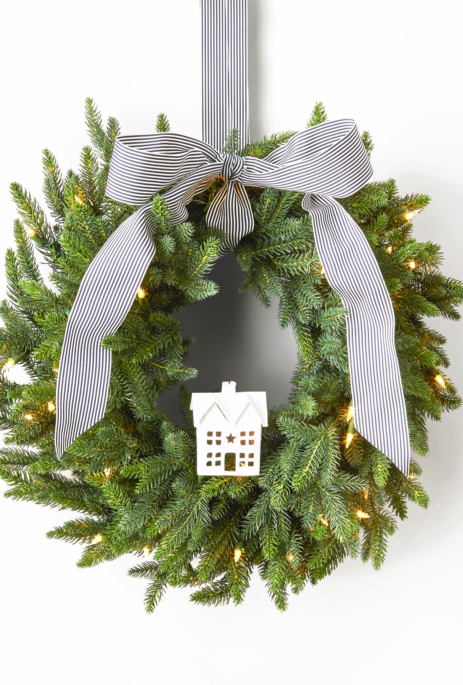 Black Baoblaze Welcome Sign Wreath Decoration Hanging for Living Room Front Door Christmas Home Indoor 