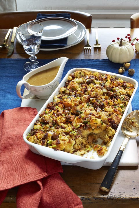 hristmas foods best holiday recipe cornbread sausage and chestnut stuffing