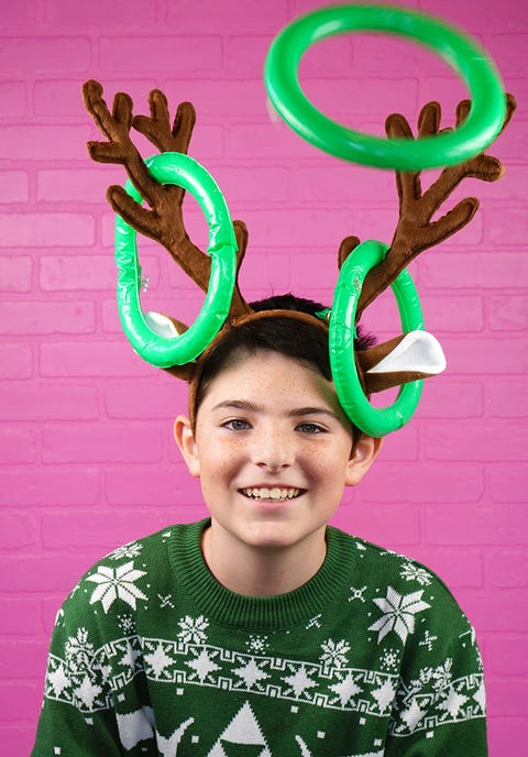 christmas games for kids antler ring toss