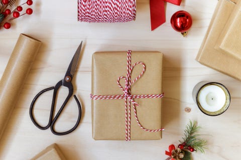 Christmas gifts wrapping paper