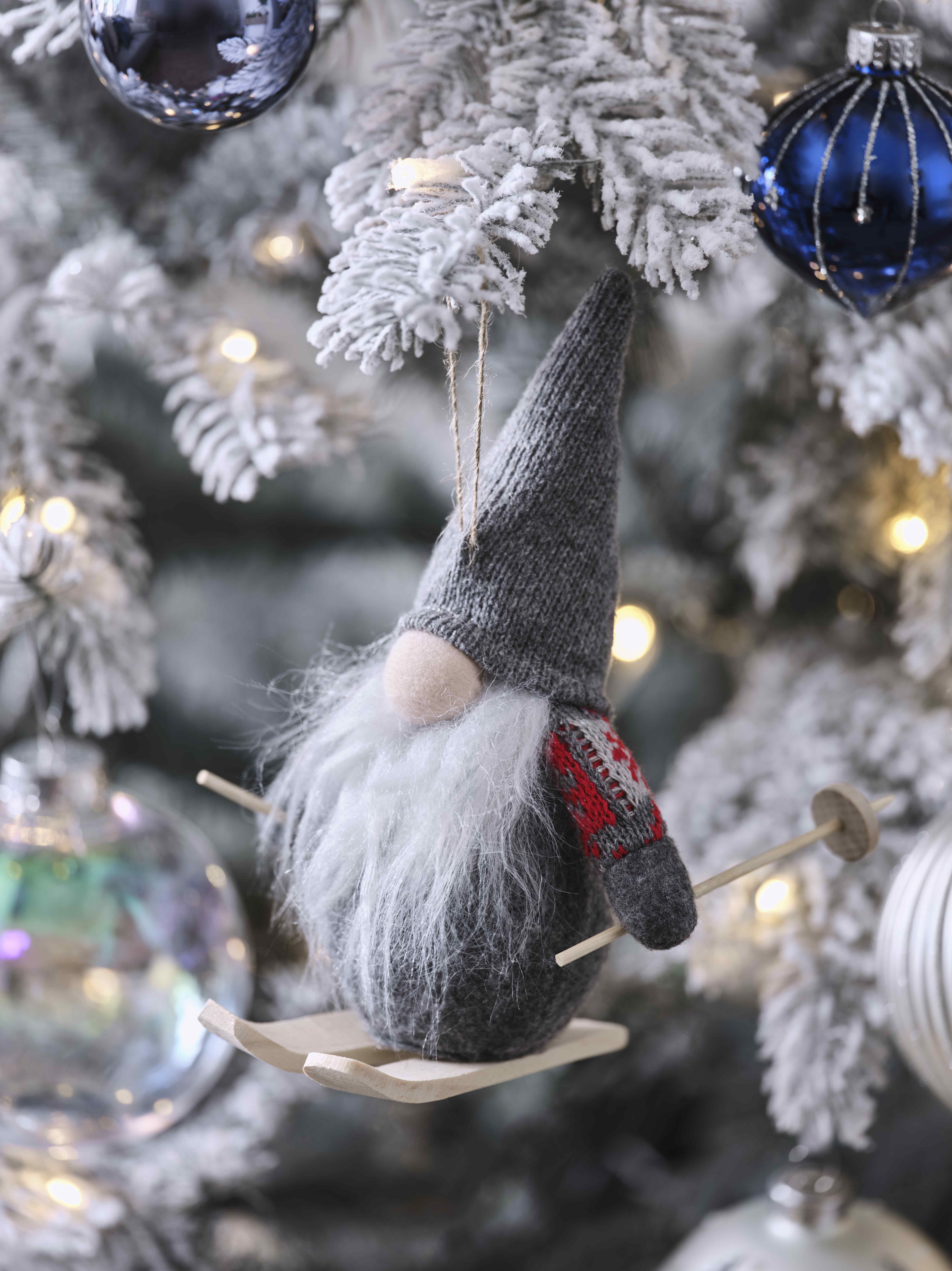 Nordic Santa Gonk Set  Of 3 Christmas Decoration Festive Gnome Xmas Gonkert 