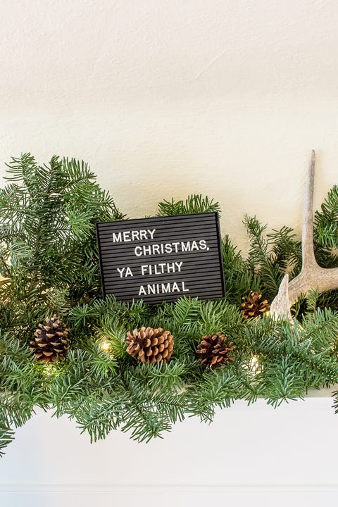 christmas letterboard christmas mantel decor