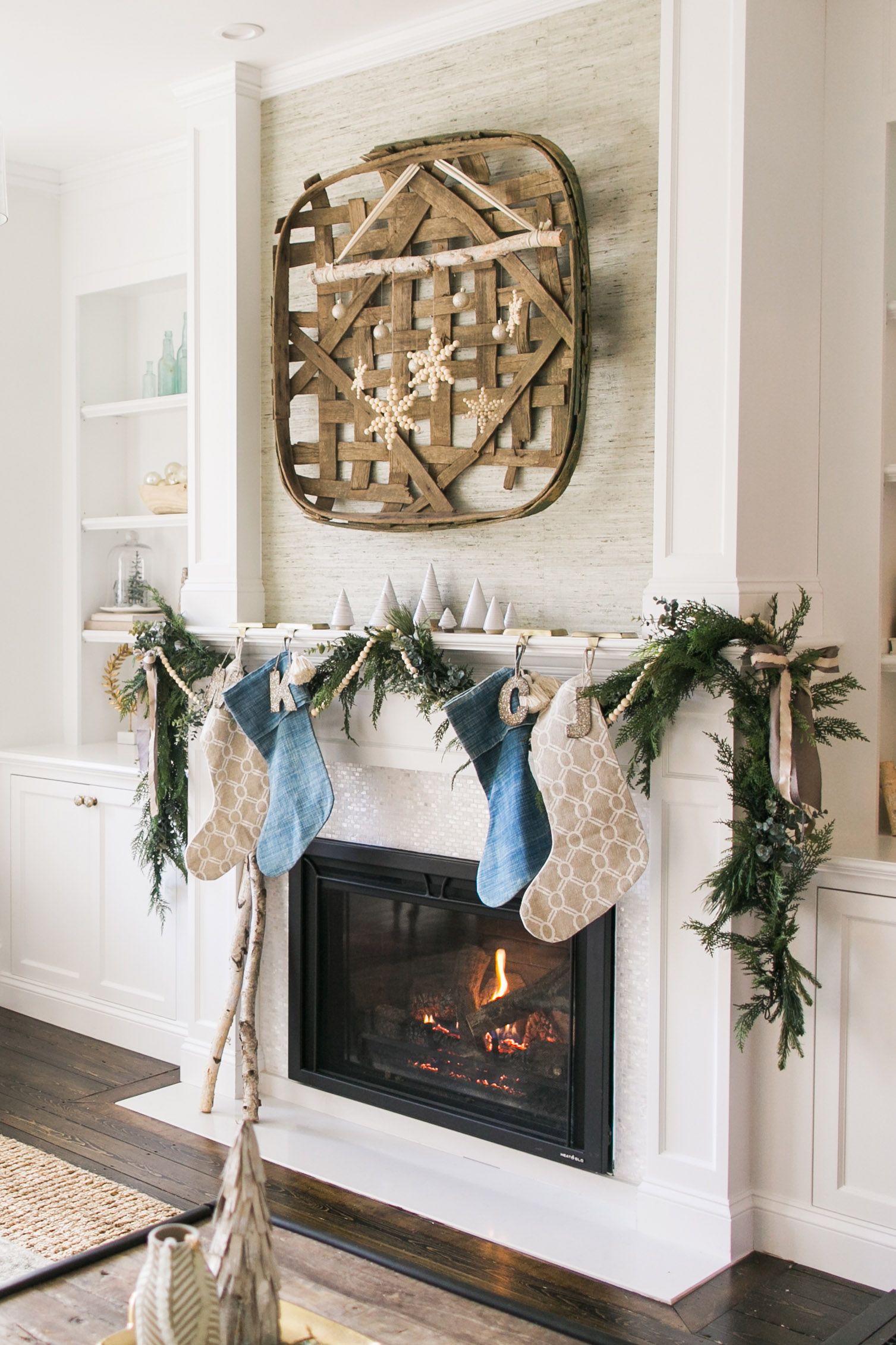 zgallery christmas mantel decor