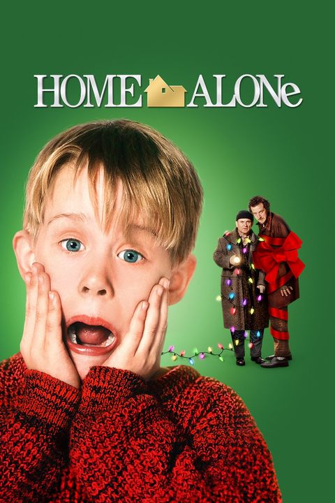 a movie poster for the movie home alone