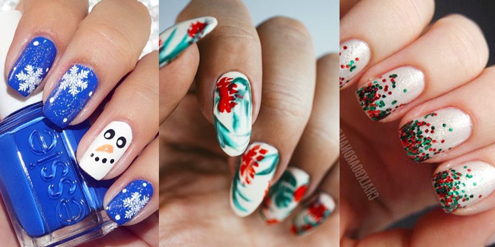 45 Festive Christmas Nail Art Ideas 