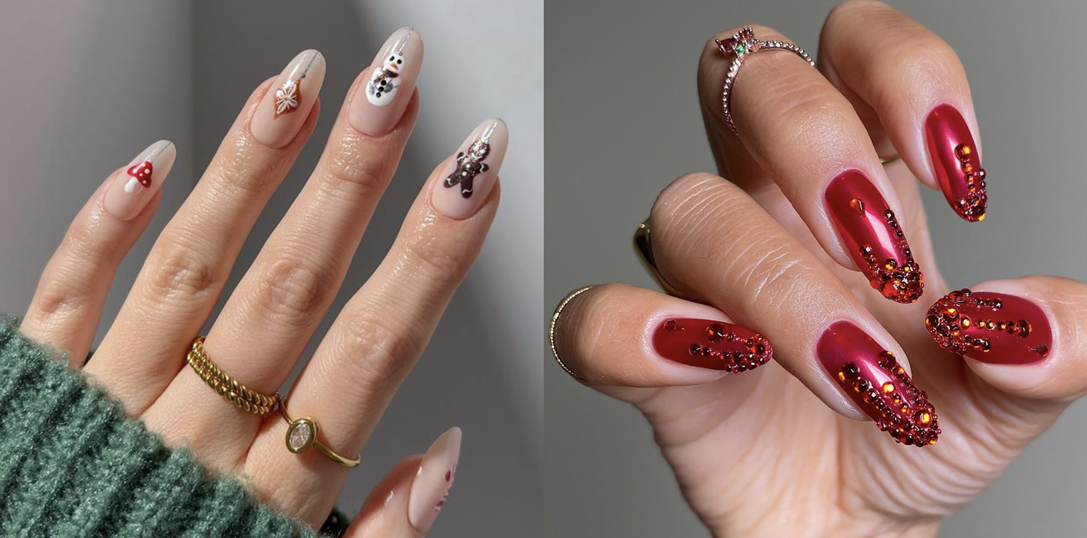 These 45 Festive Christmas Nail Ideas Will Totally Sleigh the Holidays