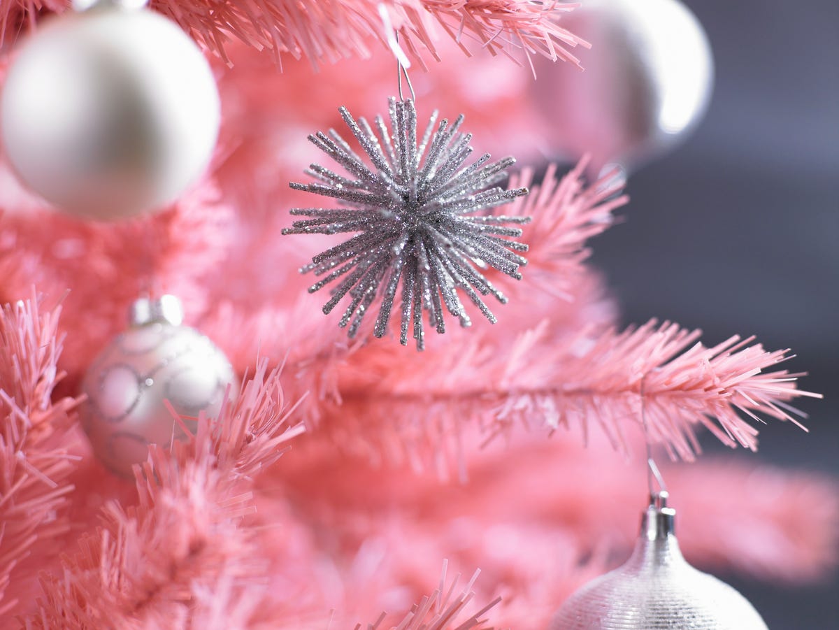We Re Dreaming Of A Pink Christmas With These 3 Mini Pink Trees At Target