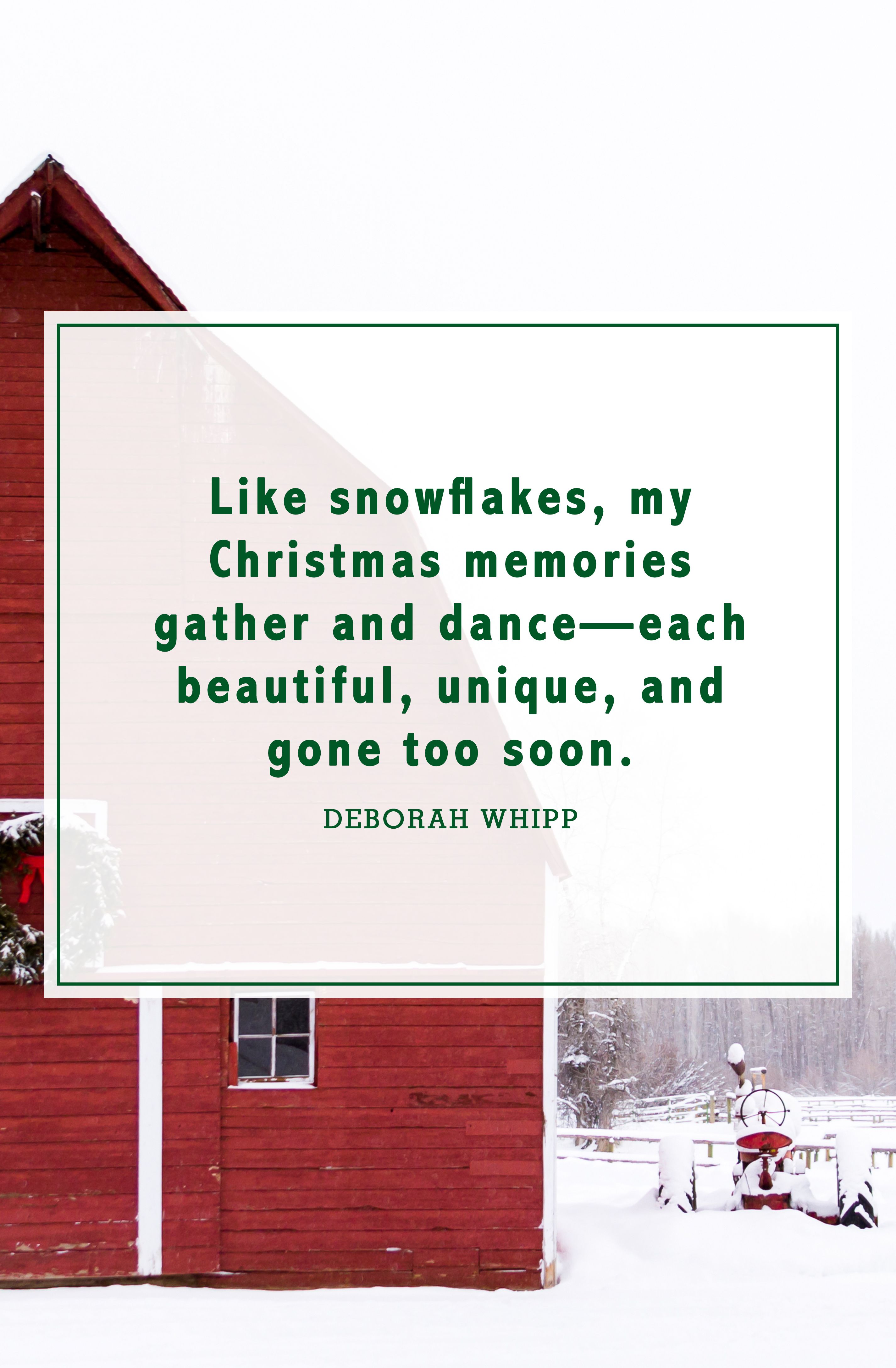 christmas quotes deborah whipp