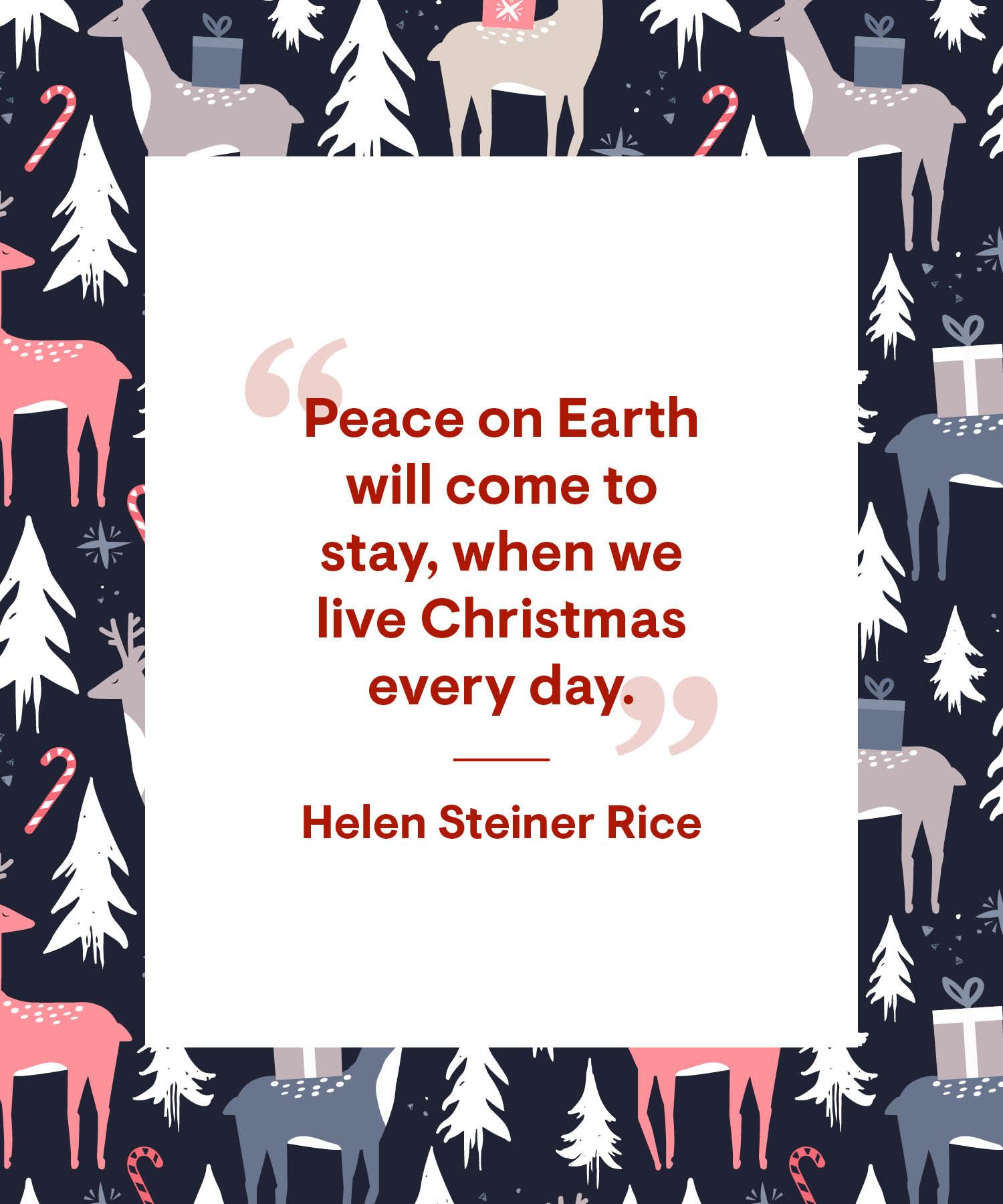 Christmas Quotes Regarding Peace On Earth | Wallpaper Image Photo