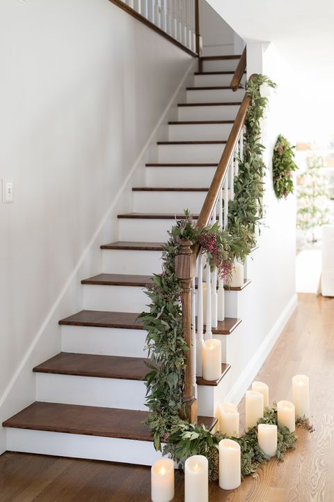 best christmas stair decorations