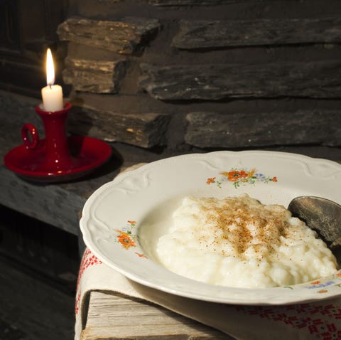 bowl of rice pudding on mantel bowl of rice pudding on mantel