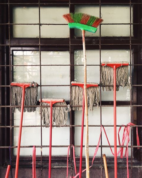 christmas traditions around world mops and brooms