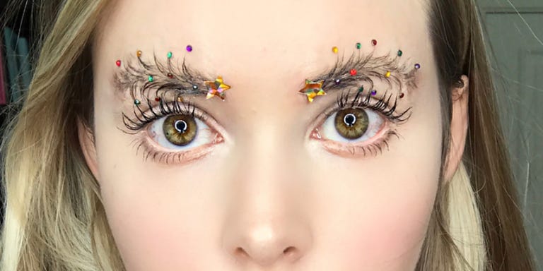 Christmas Tree Brows Are Instagram's Newest Trend - Beauty 