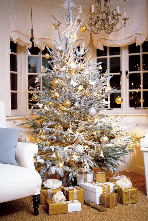 70 Decorated Christmas Tree Ideas Pictures Of Inspiration - Home Goods Christmas Tree Decorations Uk